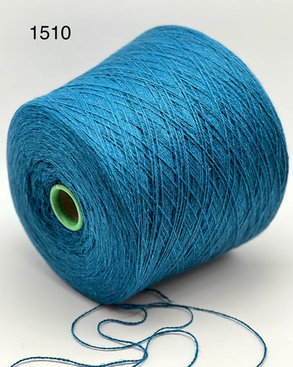 Elite iDOKNiT luxury lace yarn, LHASA by Filcom Italy. 40% yak, 40% cashmere, and 20% silk blend, Nm 2/11000. Authentic Italian-made ultra-fine yarn with natural warmth and soft bloom curated by iDOKNiT for professional knitting.