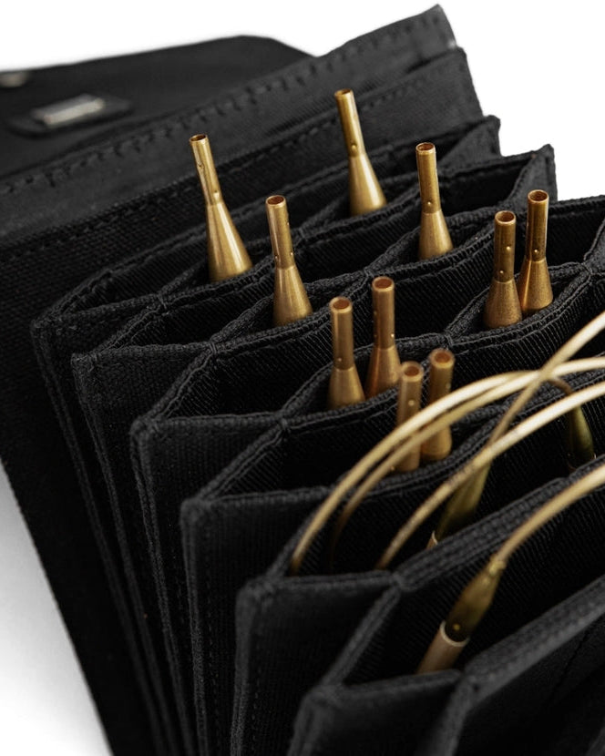 muud Betina canvas interchangeable knitting needle tip and cable case from iDOKNiT