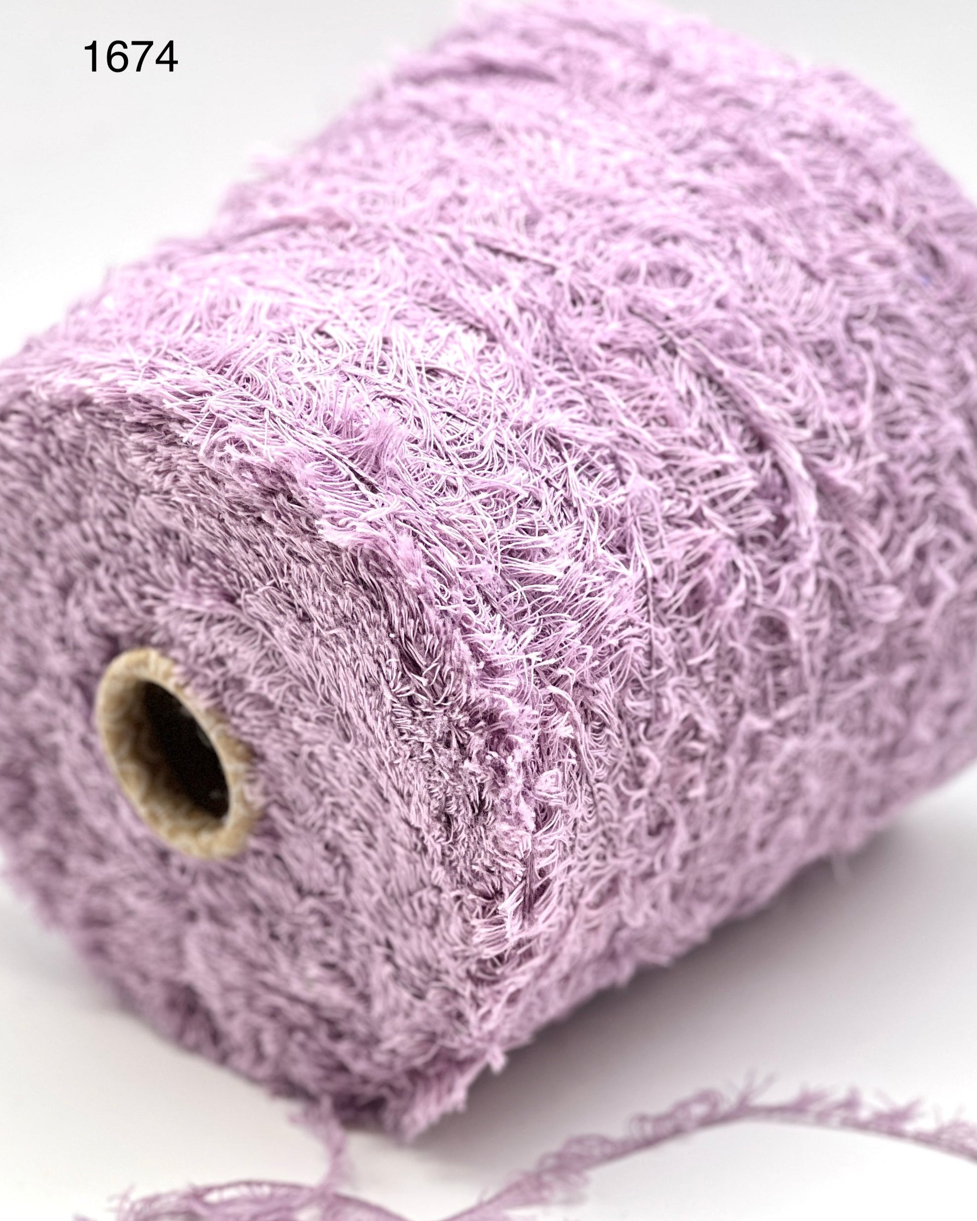 G&G Filati TAGLIATINO 100% cotton Italian DK weight eyelash texture yarn with a soft fluffy grass-like structure for creative knitting at iDOKNiT.