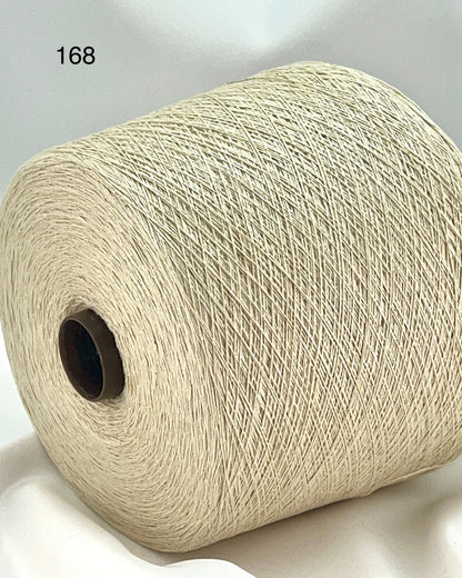 Zegna Baruffa MING 100% Italian bourette silk yarn in Nm 2/3000 extra-fine lace weight for luxury summer knitting at iDOKNiT.