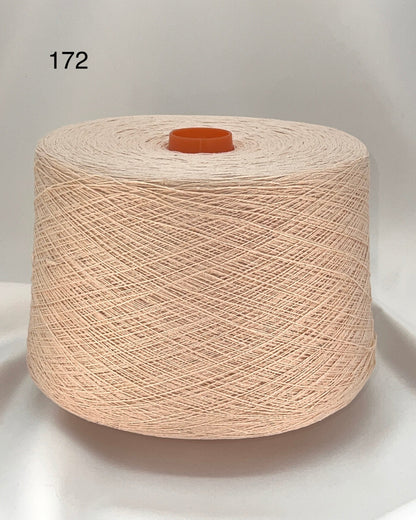 Zegna Baruffa MING 100% Italian bourette silk yarn in Nm 2/3000 extra-fine lace weight for luxury summer knitting at iDOKNiT.