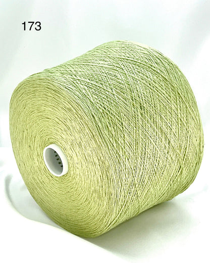 Zegna Baruffa MING 100% Italian bourette silk yarn in Nm 2/3000 extra-fine lace weight for luxury summer knitting at iDOKNiT.