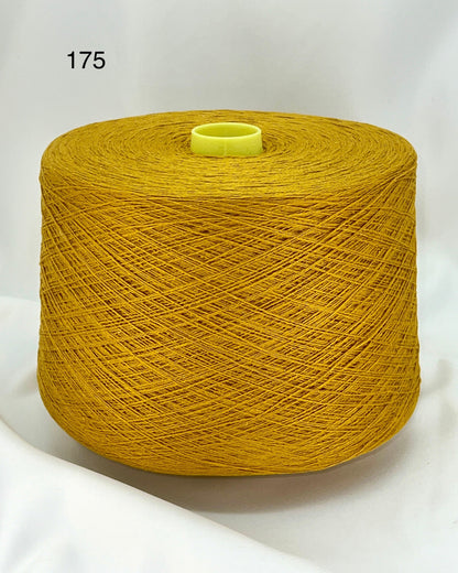 Zegna Baruffa MING 100% Italian bourette silk yarn in Nm 2/3000 extra-fine lace weight for luxury summer knitting at iDOKNiT.