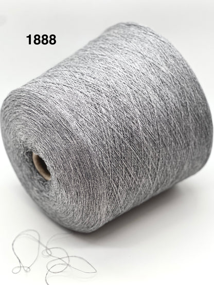 Cashmere Merino Yarn, TEN CASH, Luxury Italian Yarn by Ri.Go, Sold in Balls or on Cones, Lace Weight, 1400m/100g (1531y/3.52oz)