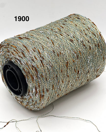Spool of thread labeled '1900' on a white background