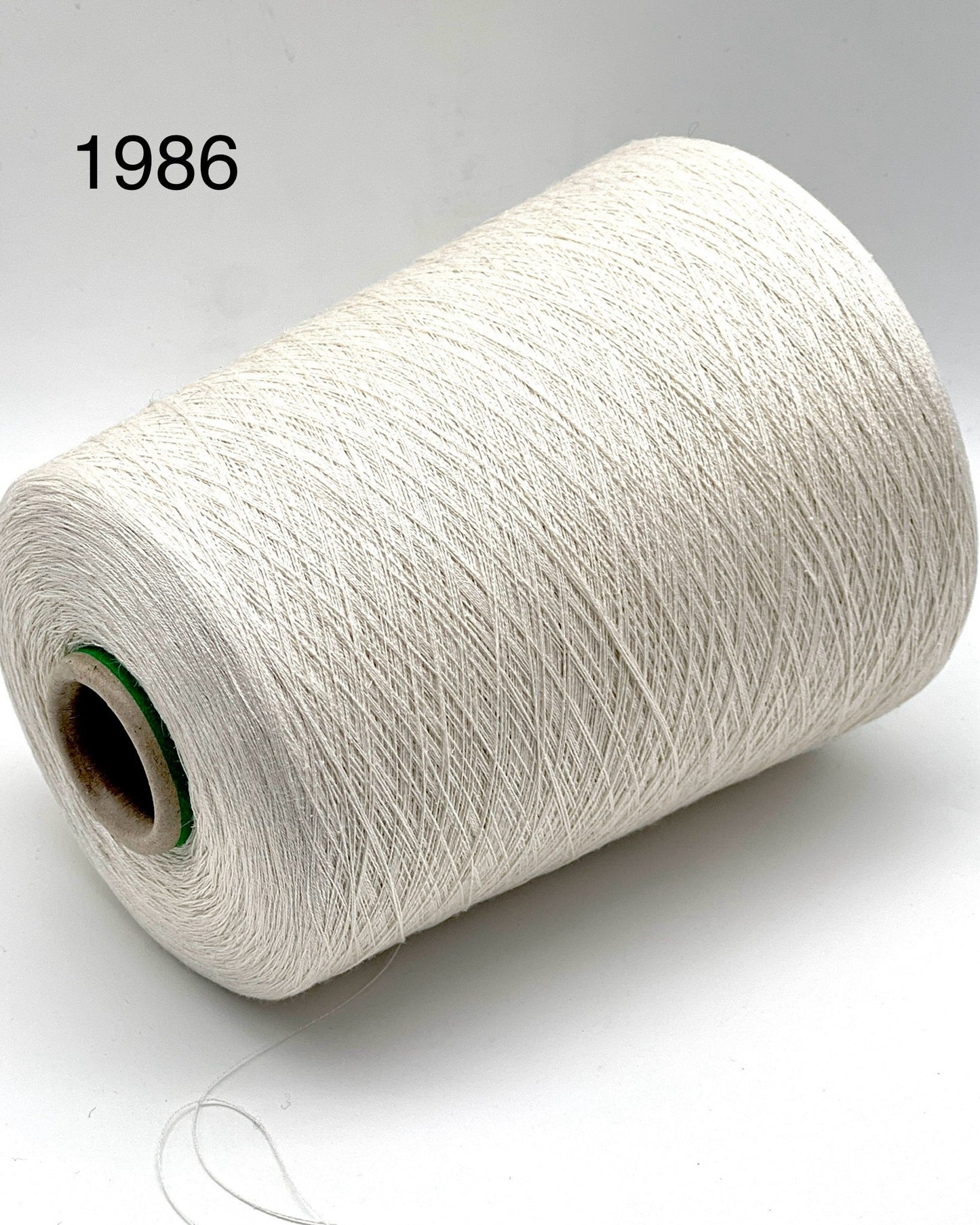 Servizi e Seta GANSHU luxury Italian yarn on cone, 55% mulberry silk and 45% linen blend, extra-fine lace weight for summer knitting and crochet at iDOKNiT.