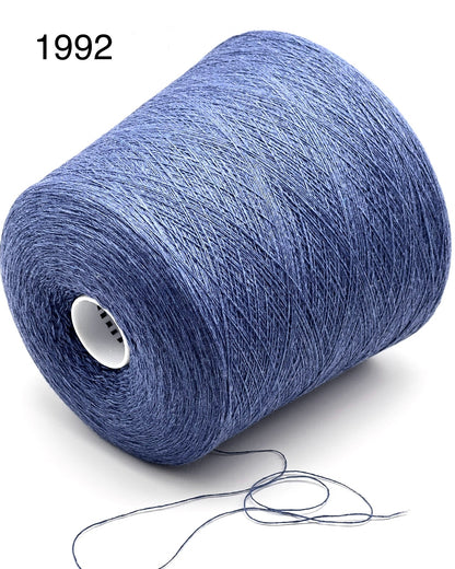 Todd & Duncan LAMAINE luxury 100% lambswool lace weight yarn, ultra-fine Nm 1/14 industrial construction made in Scotland, suitable for multi-strand knitting and refined garments at iDOKNiT.