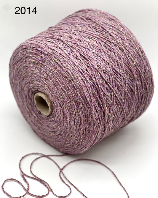 RiGo Bristol Merino and Silk sport weight tweed yarn from iDOKNiT. Premium Italian-spun 3-ply textured fiber blend for luxury knitting and weaving, 310m per 100g.