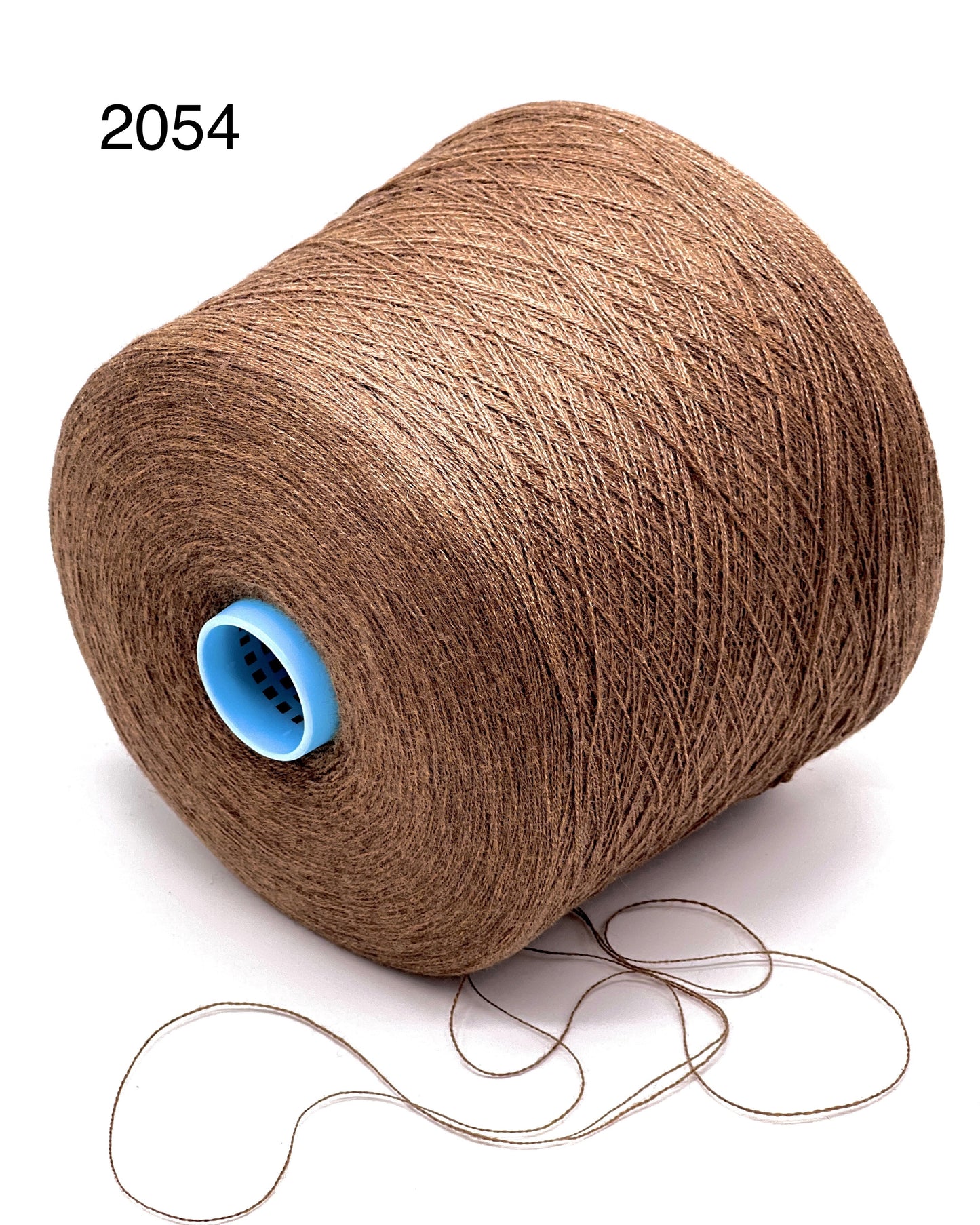 Premium extra-fine Italian merino lace weight yarn by Zegna Baruffa, available in a variety of solid and melange tones on cones, professionally curated for the luxury hand-knit and machine-knit collection at iDOKNiT.