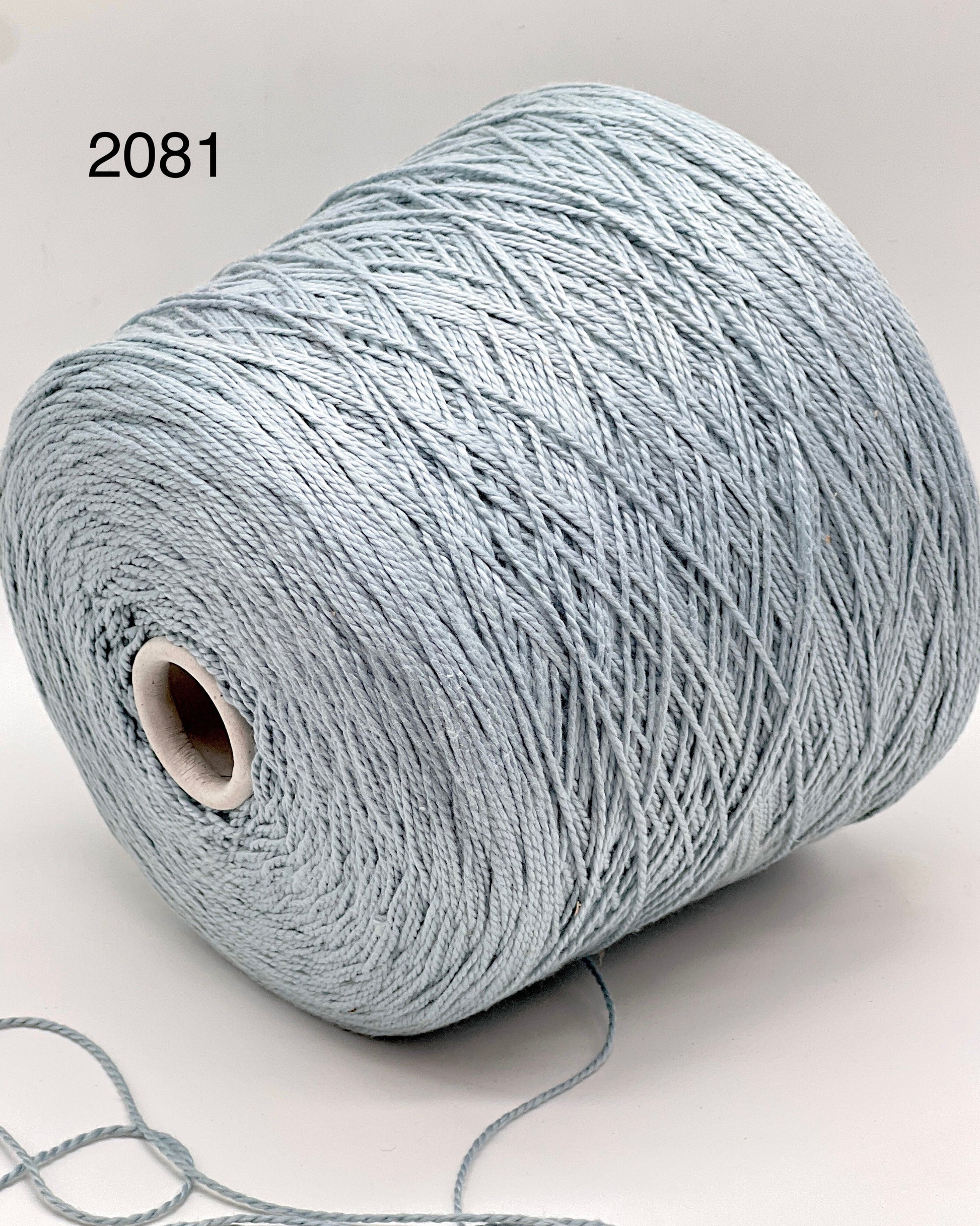 Elite iDOKNiT luxury cotton yarn, SCIROCCO by RiGo Italy. 100% mercerized cotton DK weight, Nm 2/5000. Authentic Italian-made high-sheen yarn curated by iDOKNiT for professional knitting.