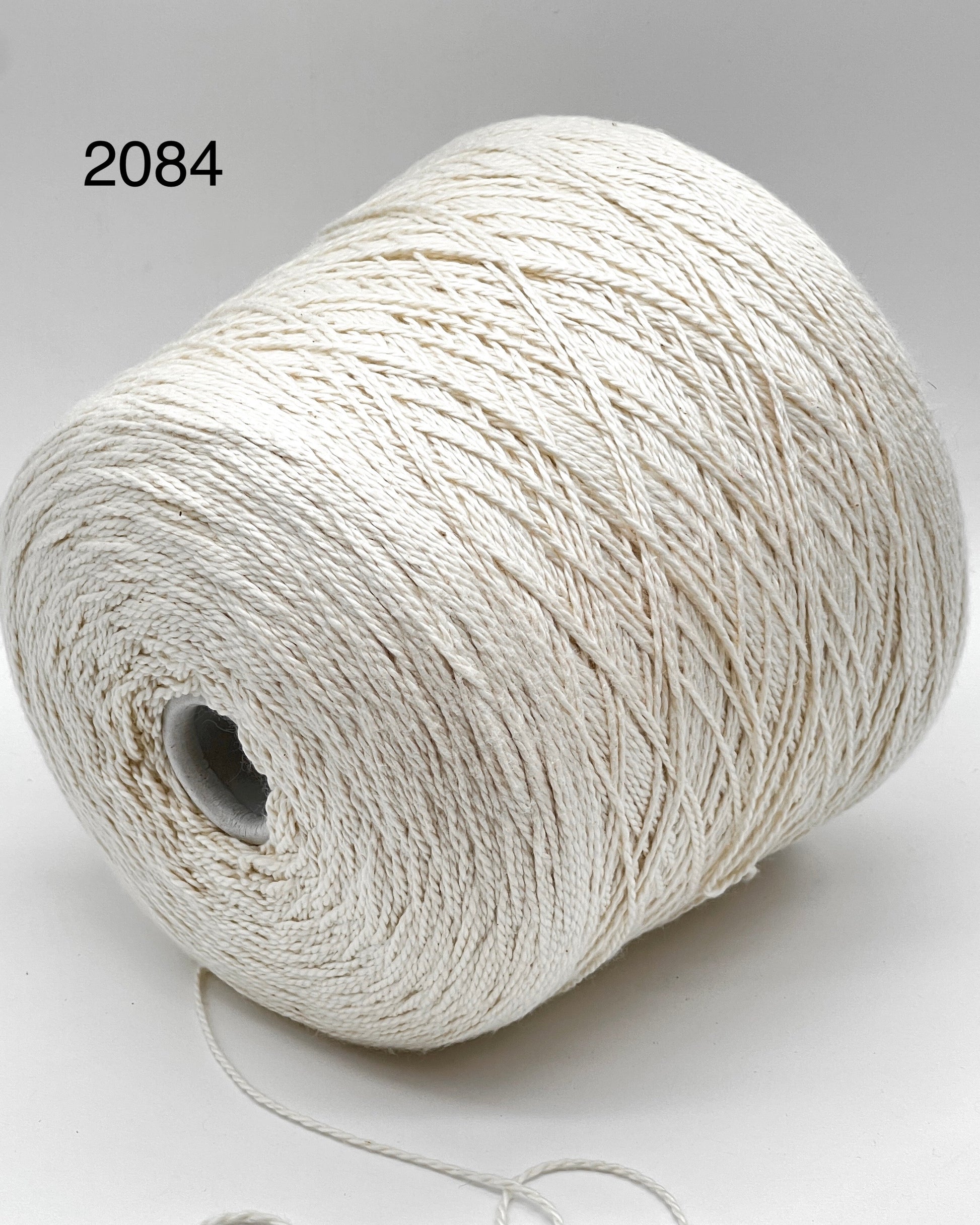 Elite iDOKNiT luxury cotton yarn, SCIROCCO by RiGo Italy. 100% mercerized cotton DK weight, Nm 2/5000. Authentic Italian-made high-sheen yarn curated by iDOKNiT for professional knitting.
