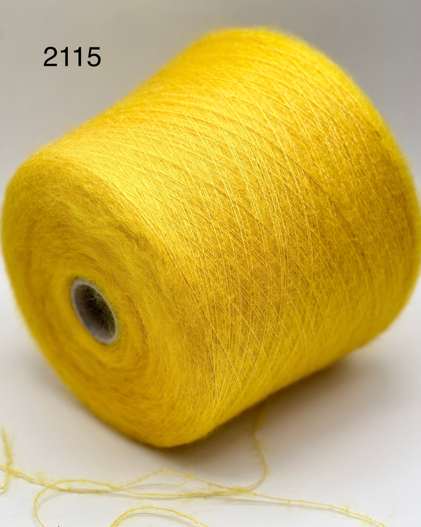 Elite iDOKNiT luxury lace weight yarn, AURORA by Filcom Italy. 70% super kid mohair and 30% silk blend, Nm 8500. Authentic Italian-made fluffy yarn with a dreamy halo and elegant silk core curated by iDOKNiT for professional knitting