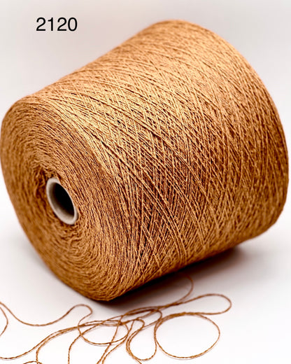 Ultra-luxury iDOKNiT lace weight yarn, VINICUNCA by Filcom Italy. 20% vicuña and 80% mulberry silk blend, Nm 2/14000. Authentic Italian-made yarn featuring the world's rarest animal fiber for unparalleled softness and luster curated by iDOKNiT.