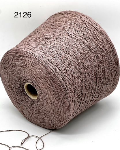 Ultra-luxury iDOKNiT lace weight yarn, VINICUNCA by Filcom Italy. 20% vicuña and 80% mulberry silk blend, Nm 2/14000. Authentic Italian-made yarn featuring the world's rarest animal fiber for unparalleled softness and luster curated by iDOKNiT.