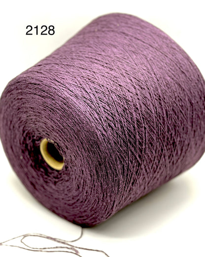 Ultra-luxury iDOKNiT lace weight yarn, VINICUNCA by Filcom Italy. 20% vicuña and 80% mulberry silk blend, Nm 2/14000. Authentic Italian-made yarn featuring the world's rarest animal fiber for unparalleled softness and luster curated by iDOKNiT.
