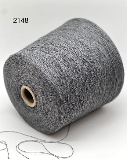 Premium iDOKNiT lace weight yarn, MAGREB by New Mill Italy. High-quality blend of 80% wool and 20% polyamide, offering 450-490m per 100g. Authentic Italian-made yarn curated by iDOKNiT for fine, durable knitting projects requiring a light fingering weight and soft finish.
