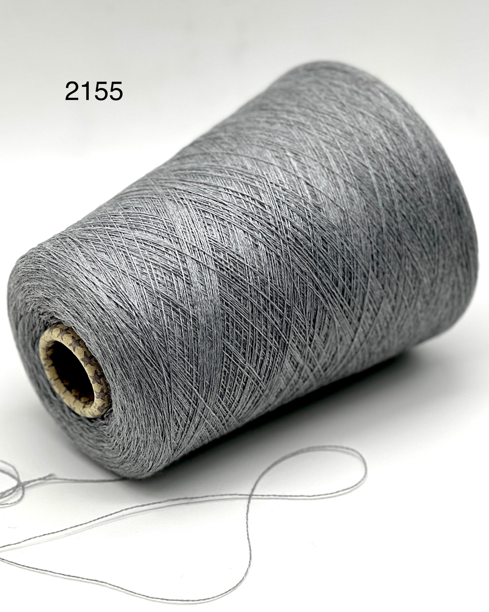 Elite iDOKNiT lace weight yarn, HARMONY by Tollegno 1900 (Lana Gatto) Italy. 100% Extra Fine Merino wool, Nm 2/30, offering an incredible 1500m per 100g. Authentic Italian-made luxury yarn curated by iDOKNiT in a wide palette of sophisticated shades, from 2155 Medium Grey to 2167 Anthracite, for professional-grade lace knitting.