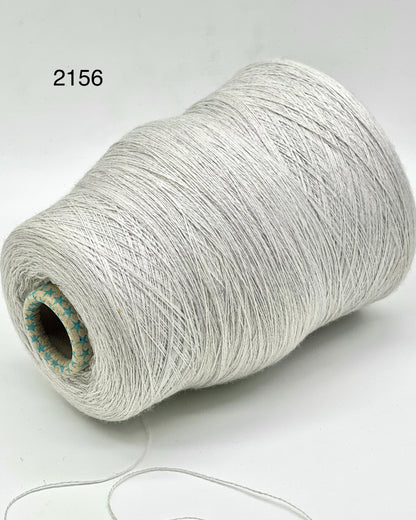 Elite iDOKNiT lace weight yarn, HARMONY by Tollegno 1900 (Lana Gatto) Italy. 100% Extra Fine Merino wool, Nm 2/30, offering an incredible 1500m per 100g. Authentic Italian-made luxury yarn curated by iDOKNiT in a wide palette of sophisticated shades, from 2155 Medium Grey to 2167 Anthracite, for professional-grade lace knitting.