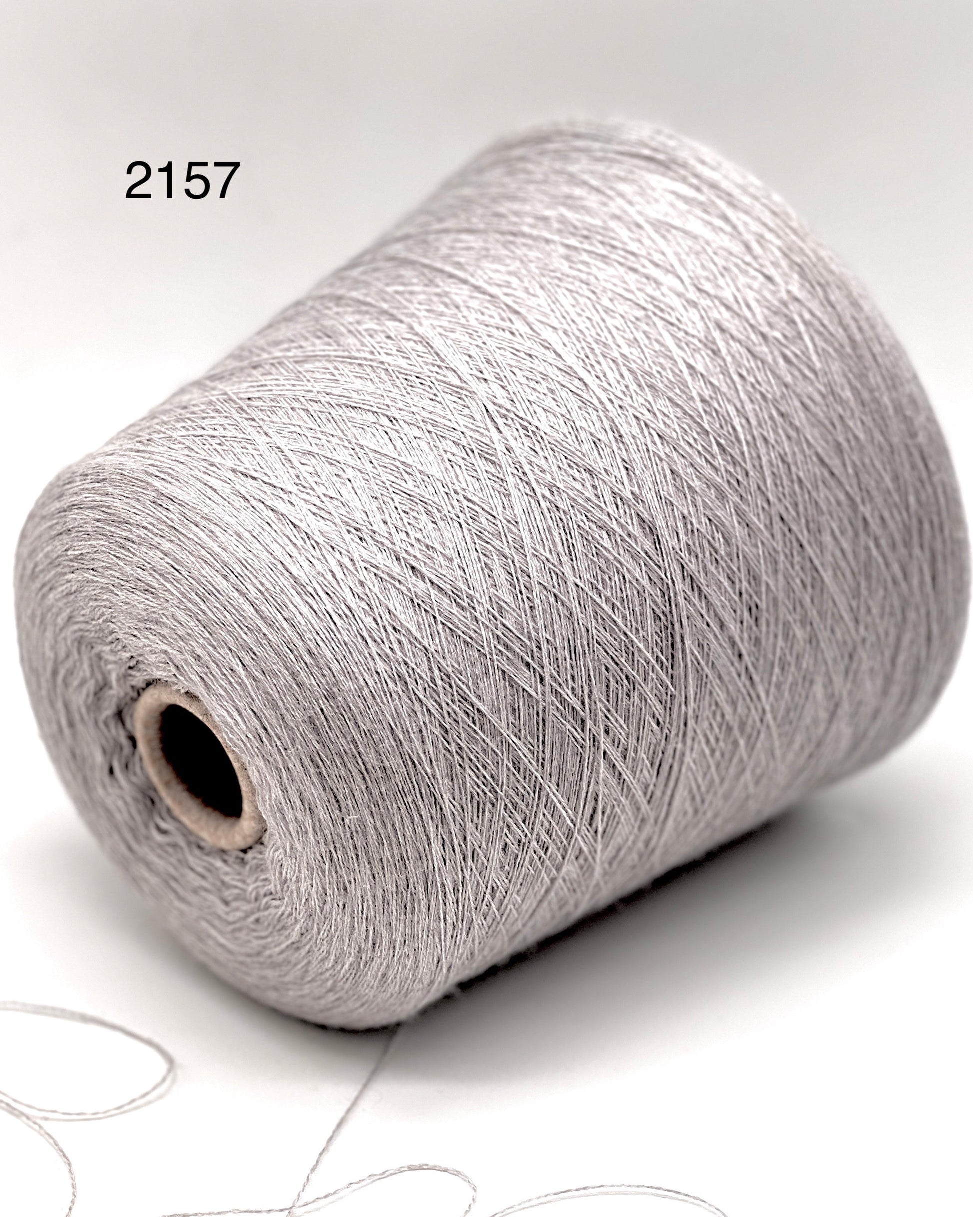 Elite iDOKNiT lace weight yarn, HARMONY by Tollegno 1900 (Lana Gatto) Italy. 100% Extra Fine Merino wool, Nm 2/30, offering an incredible 1500m per 100g. Authentic Italian-made luxury yarn curated by iDOKNiT in a wide palette of sophisticated shades, from 2155 Medium Grey to 2167 Anthracite, for professional-grade lace knitting.