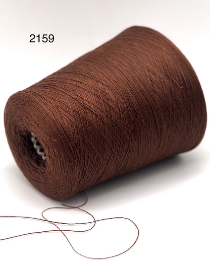 Elite iDOKNiT lace weight yarn, HARMONY by Tollegno 1900 (Lana Gatto) Italy. 100% Extra Fine Merino wool, Nm 2/30, offering an incredible 1500m per 100g. Authentic Italian-made luxury yarn curated by iDOKNiT in a wide palette of sophisticated shades, from 2155 Medium Grey to 2167 Anthracite, for professional-grade lace knitting.