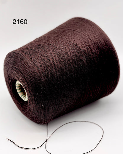 Elite iDOKNiT lace weight yarn, HARMONY by Tollegno 1900 (Lana Gatto) Italy. 100% Extra Fine Merino wool, Nm 2/30, offering an incredible 1500m per 100g. Authentic Italian-made luxury yarn curated by iDOKNiT in a wide palette of sophisticated shades, from 2155 Medium Grey to 2167 Anthracite, for professional-grade lace knitting.