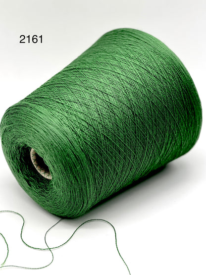 Elite iDOKNiT lace weight yarn, HARMONY by Tollegno 1900 (Lana Gatto) Italy. 100% Extra Fine Merino wool, Nm 2/30, offering an incredible 1500m per 100g. Authentic Italian-made luxury yarn curated by iDOKNiT in a wide palette of sophisticated shades, from 2155 Medium Grey to 2167 Anthracite, for professional-grade lace knitting.