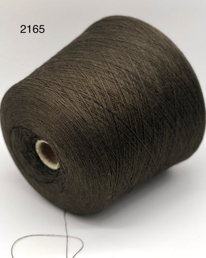 Elite iDOKNiT lace weight yarn, HARMONY by Tollegno 1900 (Lana Gatto) Italy. 100% Extra Fine Merino wool, Nm 2/30, offering an incredible 1500m per 100g. Authentic Italian-made luxury yarn curated by iDOKNiT in a wide palette of sophisticated shades, from 2155 Medium Grey to 2167 Anthracite, for professional-grade lace knitting.