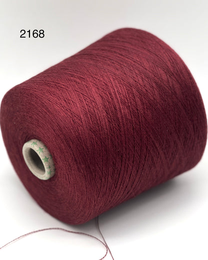 Close-up of iDOKNiT SÜDWOLLE GROUP VICTORIA yarn, showing the ultra-fine Lace weight texture of 100% Extrafine Merino Wool (Superwash) in a ready-to-use ball.