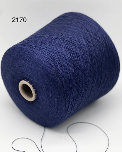 Close-up of iDOKNiT SÜDWOLLE GROUP VICTORIA yarn, showing the ultra-fine Lace weight texture of 100% Extrafine Merino Wool (Superwash) in a ready-to-use ball.