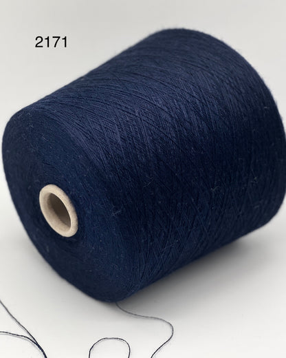 Close-up of iDOKNiT SÜDWOLLE GROUP VICTORIA yarn, showing the ultra-fine Lace weight texture of 100% Extrafine Merino Wool (Superwash) in a ready-to-use ball.
