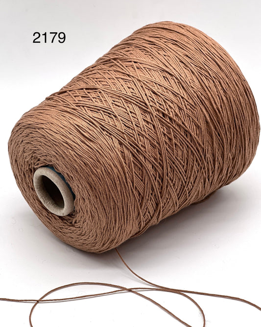 Exclusive iDOKNiT fingering weight yarn, BIO SUMMER 5MG by Sesia Italy. 100% organic cotton providing 360m per 100g. Authentic Italian-made sustainable luxury fiber curated by iDOKNiT for breathable, soft summer garments and sensitive skin-friendly projects.
