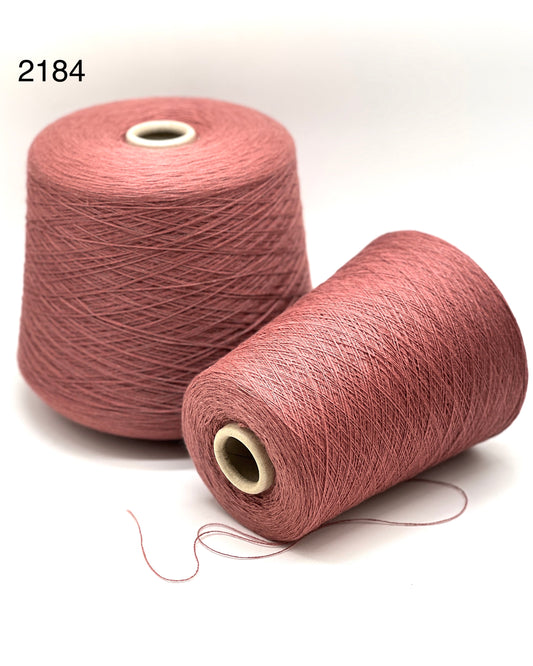 Exclusive iDOKNiT lace weight yarn, LAVINIA by Filati Power Italy. 70% extrafine merino and 30% cashmere blend in an Nm 2/28 count, providing 1400m per 100g. Authentic Italian-made luxury fiber curated by iDOKNiT for delicate, ultra-soft garments.