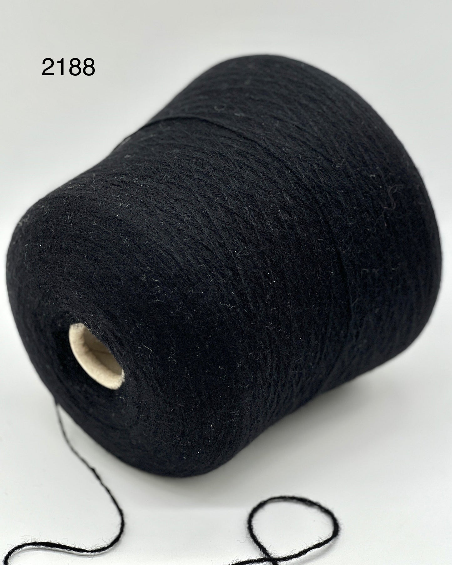 Exclusive iDOKNiT lace weight yarn, GLICINE by Filati Naturali Italy. 59% merino and 25% cashmere blend with a unique elastic chainette (chain-cable) structure, providing 650m per 100g. Authentic Italian-made luxury fiber curated by iDOKNiT for stretchy, resilient, and ultra-soft knitwear that maintains its shape beautifully.