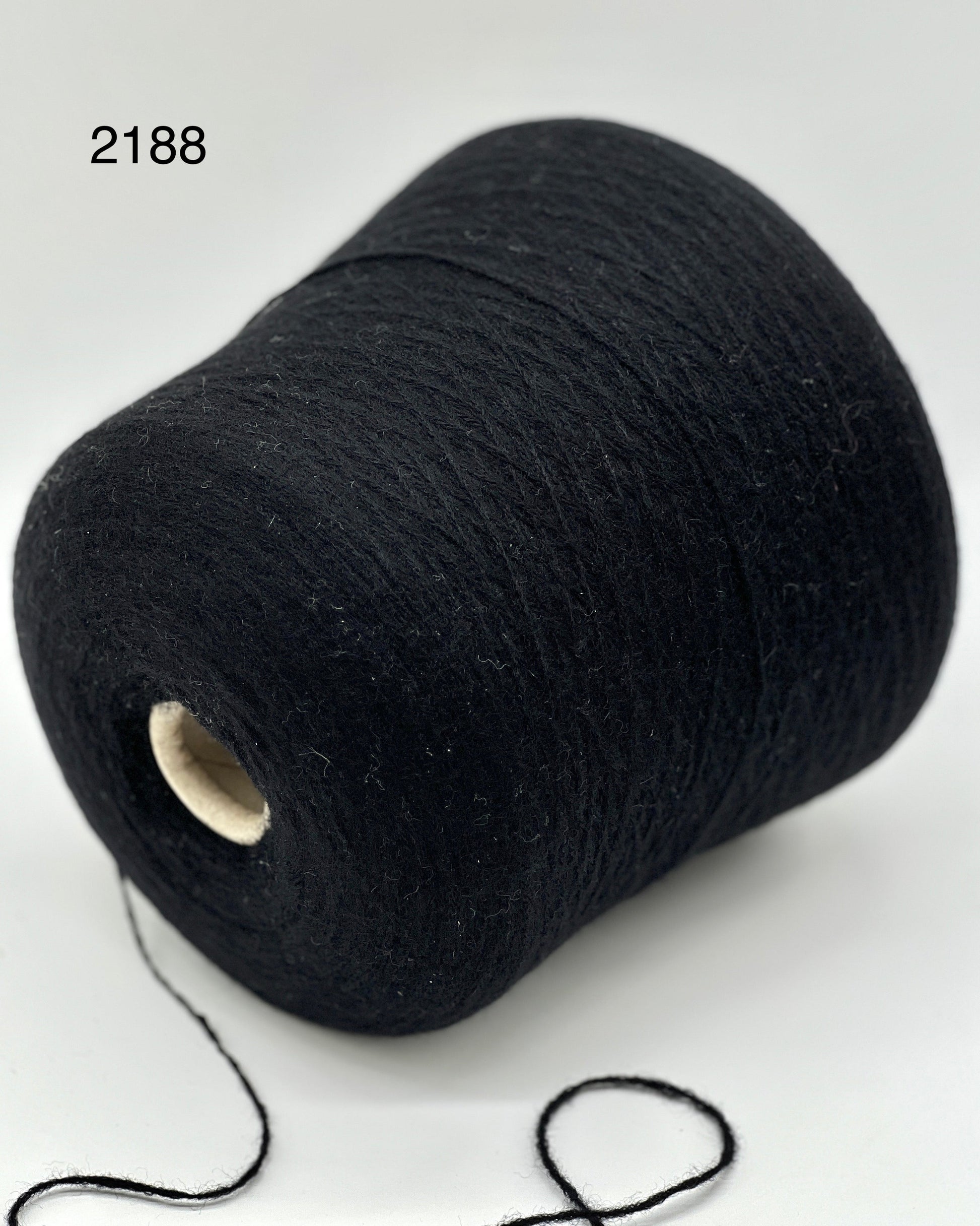 Exclusive iDOKNiT lace weight yarn, GLICINE by Filati Naturali Italy. 59% merino and 25% cashmere blend with a unique elastic chainette (chain-cable) structure, providing 650m per 100g. Authentic Italian-made luxury fiber curated by iDOKNiT for stretchy, resilient, and ultra-soft knitwear that maintains its shape beautifully.