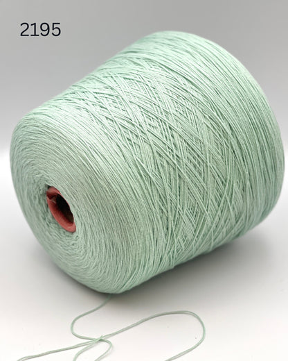 Filati Be.Mi.Va ORGANIC PARK cotton nylon Italian lace yarn with airy chain structure at iDOKNiT.