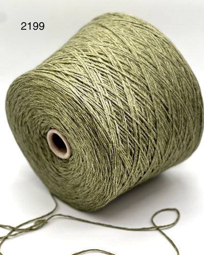 FILCOM SUMMER PUFFO luxury cashmere silk and cotton Italian sport weight chainette yarn for soft summer knitting at iDOKNiT.