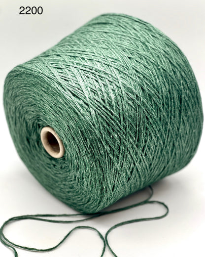 FILCOM SUMMER PUFFO luxury cashmere silk and cotton Italian sport weight chainette yarn for soft summer knitting at iDOKNiT.