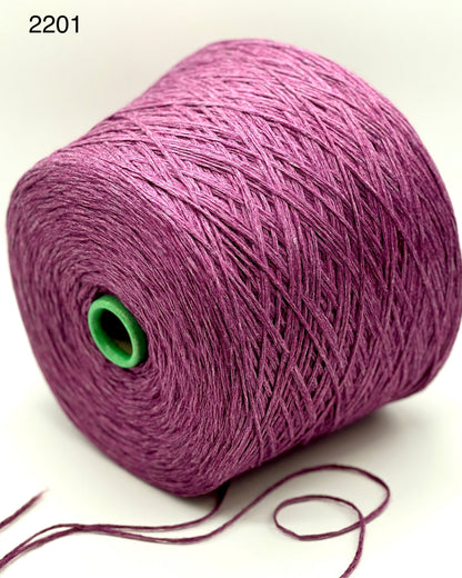 FILCOM SUMMER PUFFO luxury cashmere silk and cotton Italian sport weight chainette yarn for soft summer knitting at iDOKNiT.