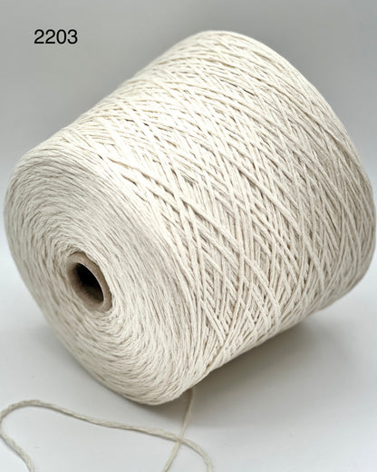 FILCOM SUMMER PUFFO luxury cashmere silk and cotton Italian sport weight chainette yarn for soft summer knitting at iDOKNiT.