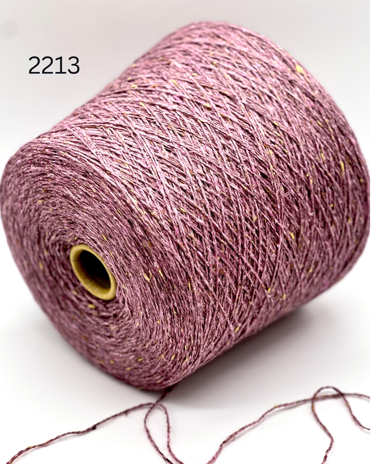 FILCOM TIBET TWEED 50% yak and 50% silk luxury Italian tweed yarn in a fine fingering weight for high-end knitting at iDOKNiT.