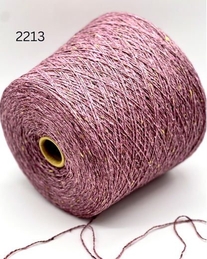 FILCOM TIBET TWEED 50% yak and 50% silk luxury Italian tweed yarn in a fine fingering weight for high-end knitting at iDOKNiT.