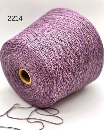 FILCOM TIBET TWEED 50% yak and 50% silk luxury Italian tweed yarn in a fine fingering weight for high-end knitting at iDOKNiT.