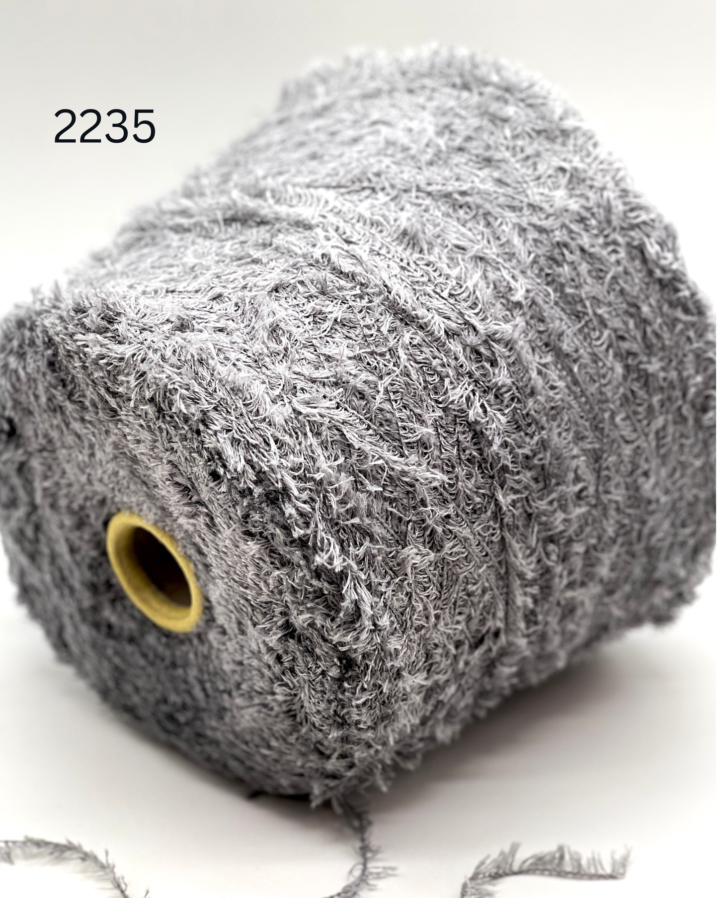 G&G Filati TAGLIATINO 100% cotton Italian DK weight eyelash texture yarn with a soft fluffy grass-like structure for creative knitting at iDOKNiT.