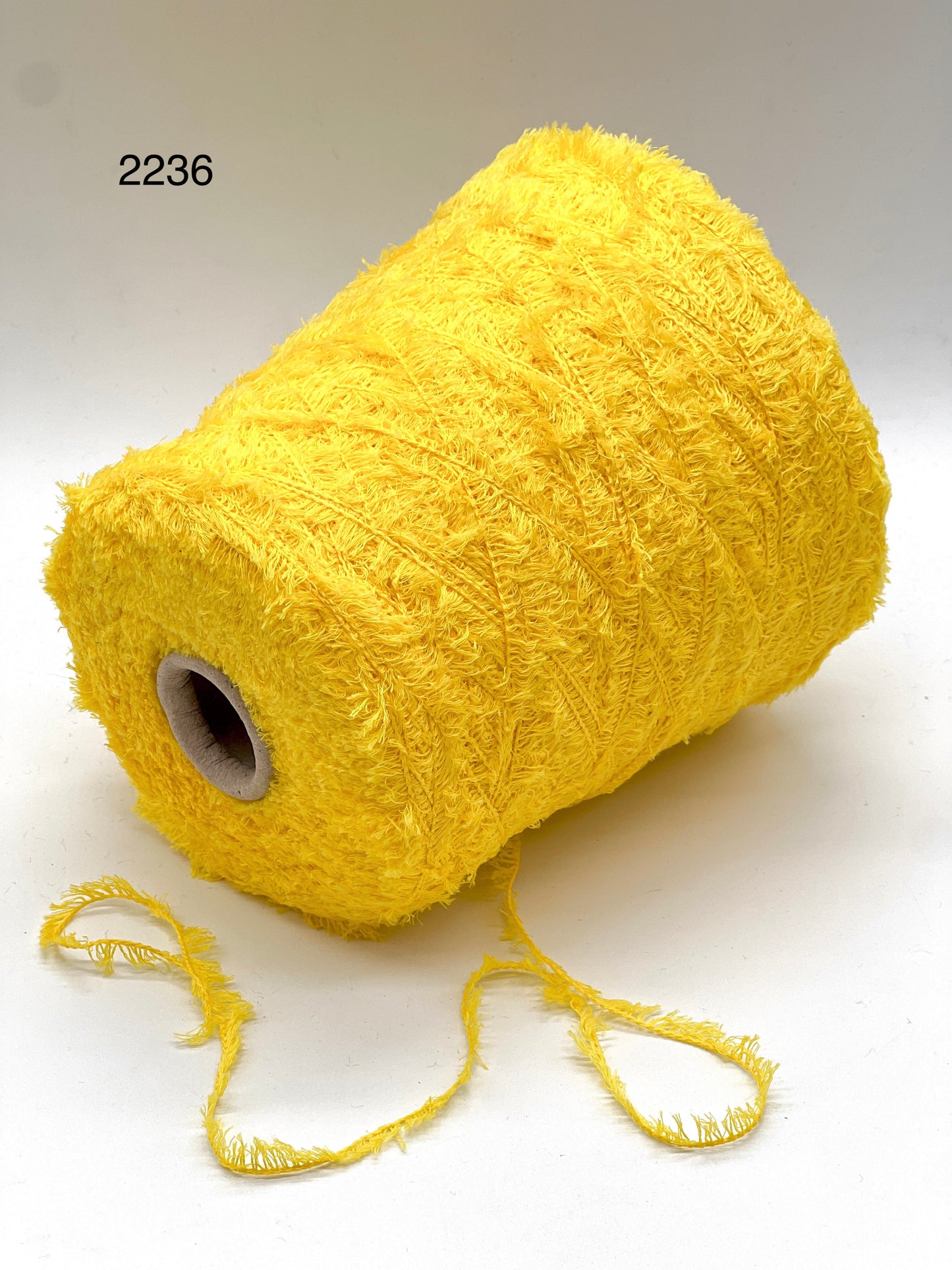 GRASS EYELASH Cotton Yarn, TAGLIATINO, Premium Italian Yarn by G&G Filati, Balls or Cones, Fingering  Weight: 410m/100g (448y/3.52oz)