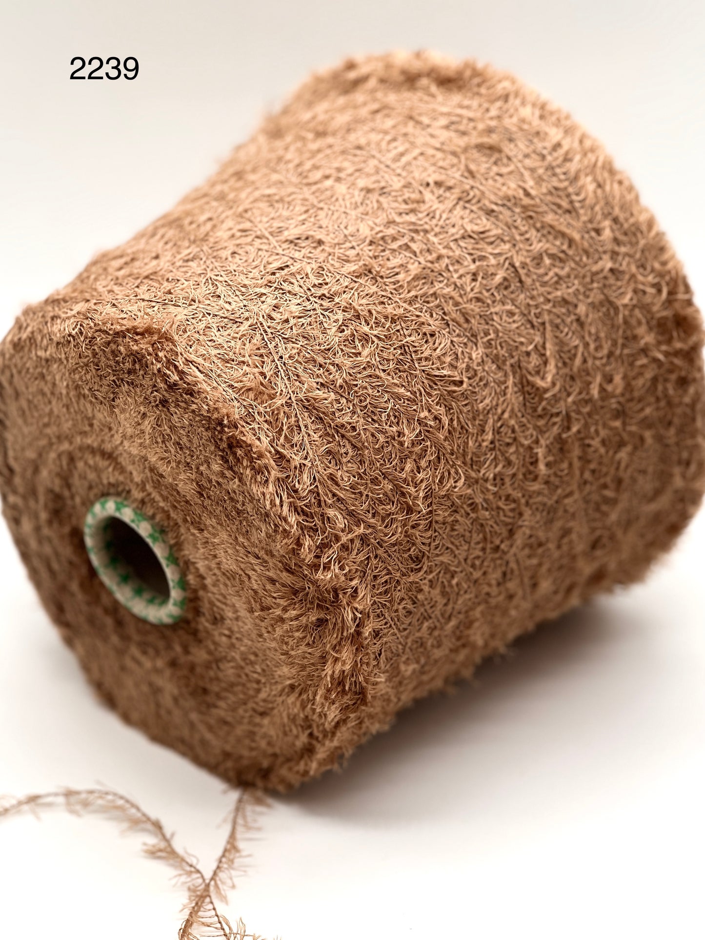 GRASS EYELASH Cotton Yarn, TAGLIATINO, Premium Italian Yarn by G&G Filati, Balls or Cones, Fingering  Weight: 410m/100g (448y/3.52oz)