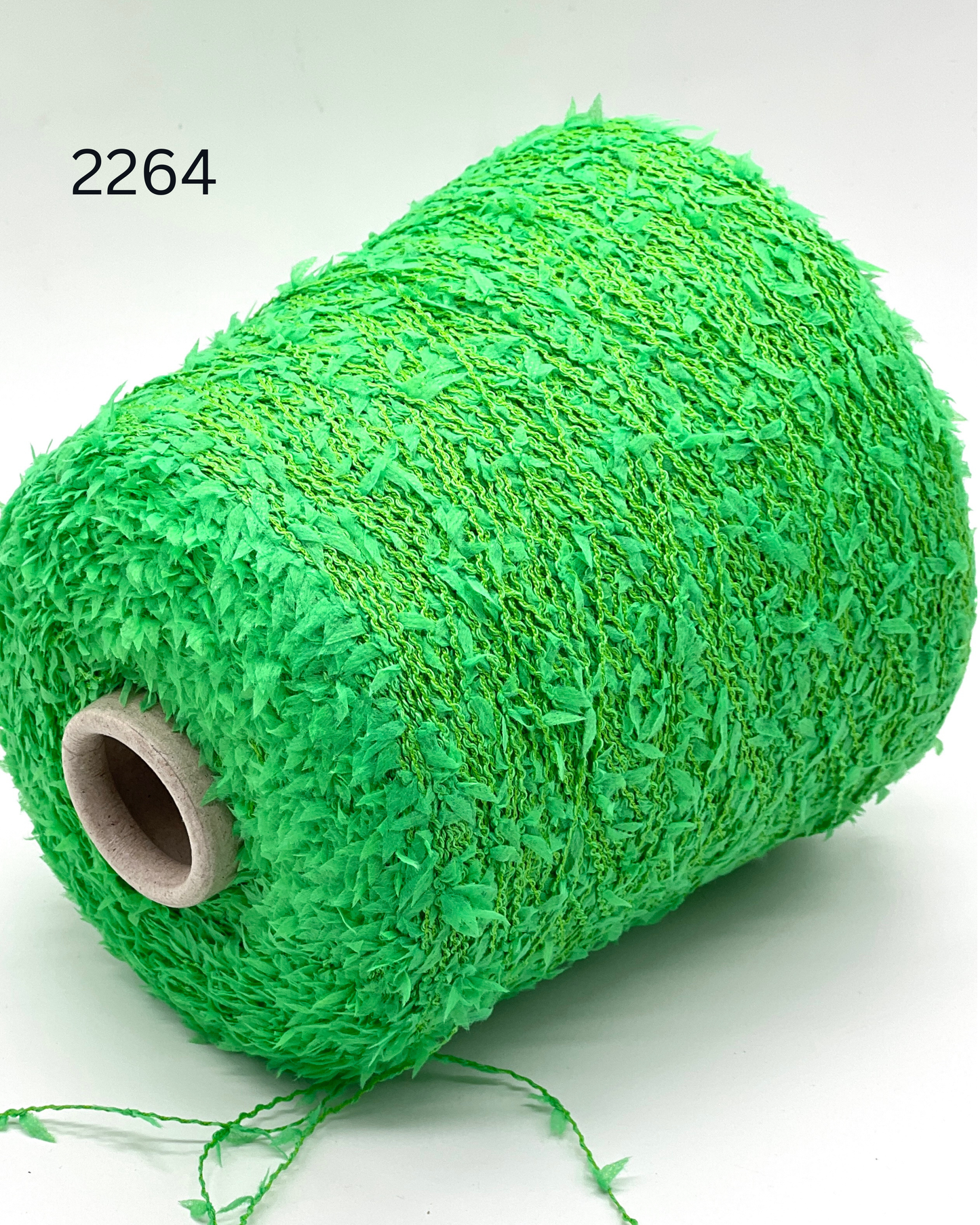 DOREEN yarn showing corrugated cotton and polyamide construction