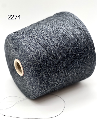 Servizi E Seta LINO MELANGE linen yarn cone 2000m lace weight Italy
100 percent linen melange yarn extra fine Italian thread close up
Italian linen yarn cone for knitting weaving blending melange texture
extra fine linen yarn strand detail breathable summer fiber
lino melange yarn texture close up Servizi E Seta Italy