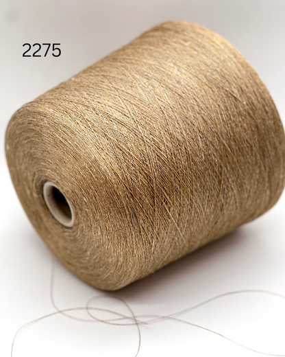 Servizi E Seta LINO MELANGE linen yarn cone 2000m lace weight Italy
100 percent linen melange yarn extra fine Italian thread close up
Italian linen yarn cone for knitting weaving blending melange texture
extra fine linen yarn strand detail breathable summer fiber
lino melange yarn texture close up Servizi E Seta Italy