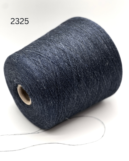 Servizi E Seta LINO linen yarn cone 1300m Italy
Luxury Italian 100 percent linen lace yarn close up
Fine linen yarn for summer tops weaving and blending
LINO linen yarn 1300m per 100g natural matte texture
Italian linen lace yarn for breathable garments and wraps