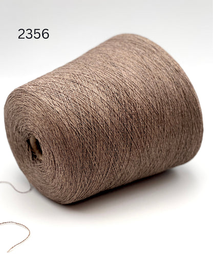 FILCOM CASHSILK cashmere silk yarn from Italy, 50% cashmere 50% silk lace weight yarn for sweaters, tops, cardigans, and shawls.